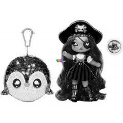 Na! Na! Na! Surprise - Becky Buckaneer 2 az 1-ben Sparkly meglepets divatbaba, pnztrcval