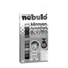 Nebul - Sznes gyurma, 200 g, 12 darabos