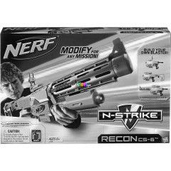 NERF - N-Strike CS-6 Recon szivacslv puska, lzeres irnyzkkal