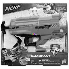 NERF N-Strike Elite - Quadrant szivacslv fegyver