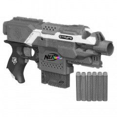 NERF N-Strike Elite - Stryfe elemes szivacslv fegyver, narancssrga