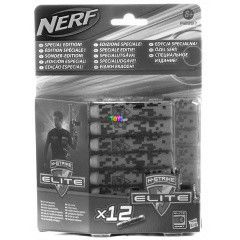 NERF - N-Strike Elite - szrke mints lszer utntlt kszlet - 12 db