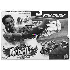 NERF Rebelle - Pink Crush 2 az 1-ben szivacslv pisztoly