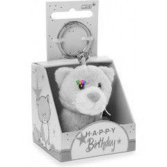 Nici - Cica plss kulcstart Happy Birthday felirat dobozban - 6 cm