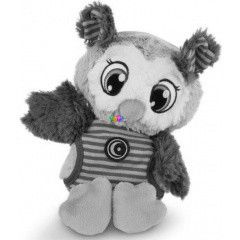 Nici - Olafina bagoly plssfigura hlsapkval - 22 cm