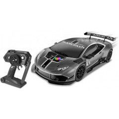 Nikko - Lamborghini Huracan LP 620-2 Super Trofeo tvirnyts aut, fekete-narancssrga