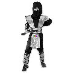 Ninja jelmez, kk szn - 130-140-es mret