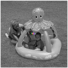 Octopus napfnyvds pancsol medence - 104 cm