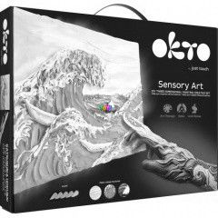 Okto - Sensory Art - Kpkszt gyurmakszlet, Katsushika Hokusai - A nagy hullm Kanagavnl