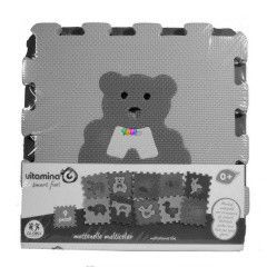 ris sznyeg puzzle - llatok, 9 db