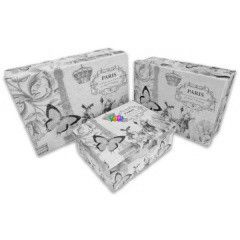 Papr dszdoboz - Vintage Prizs mints, 3 darabos