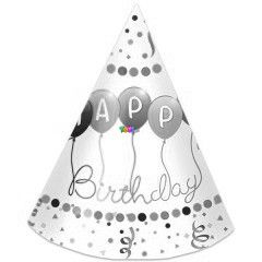 Paprcsk - Happy Birthday feliratos, 6 db
