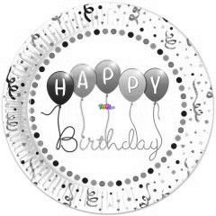 Paprtnyr - Happy Birthday feliratos, 8 db