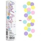 Pasztel Party konfetti gy, sznes szerpentinnel, 15 cm