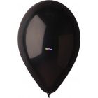 Pasztell fekete prmium lufi csomag, 25 cm - 10 db