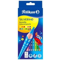 Pelikan - Silverino 12 darabos színes ceruza