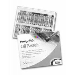 Pentel - Olajpasztell kszlet, 36 szn