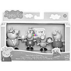 Peppa malac - Csaldi figura szett - Fagyizs