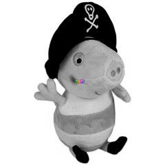 Peppa malac - George a kalz plss, 25 cm