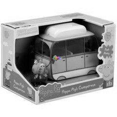 Peppa malac - Lakkocsi figurval
