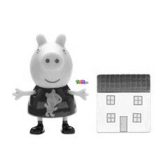 Peppa malac - Peppa mini figura hzikval