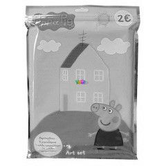 Peppa malac sznez filctollakkal