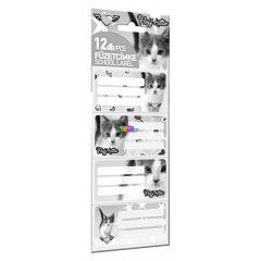 Pet cica mints fzetcmke, 12 darabos