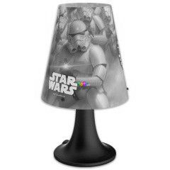 Philips - Star Wars rohamosztagos elemes asztali lmpa, fekete
