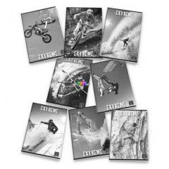 Pigna Extreme A5-s, kocks, tztt fzet, 42 lapos
