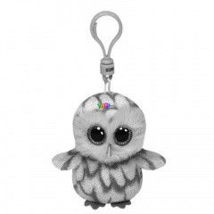 Pinky gyngybagoly kulcstart plssfigura - 9 cm, rzsaszn