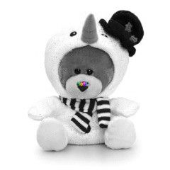 Pipp Xmas plssmaci hember jelmezben, 14 cm