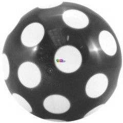 Piros pttys gumilabda - 18 cm