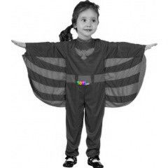 Piros szuperhs lny jelmez, 98-104 cm