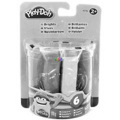Play-Doh - 6 db-os kis gyurma kszlet - csillog