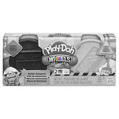 Play-Doh - Kerekek - Aszfalt s cement gyurmakszlet