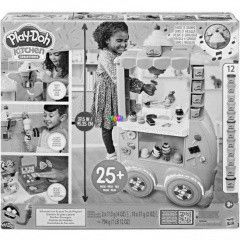 Play-Doh - Kitchen Creations - ris zenl fagylaltkocsi jtkszett