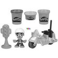 Play-Doh Town - Motoros rendr