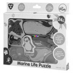 Playgo - Tengeri llatok formapuzzle