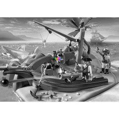 Playmobil 4136 - Szuper Hajtrtt szett