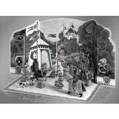 Playmobil 4153 - Adventi naptr, Lovagi torna