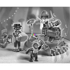 Playmobil 4231 - Cirkuszi zenekar
