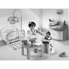 Playmobil 4286 - Babaszoba etetszkkel