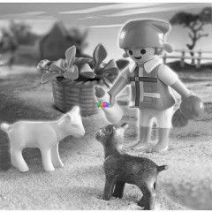 Playmobil 4674 - Gazdaasszony kisgidkkal