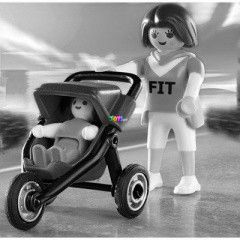 Playmobil 4697 - Anya babakocsival