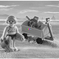 Playmobil 4755 - Kislny a strandon
