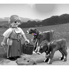 Playmobil 4778 - Gazdaaszony s a kisborjak