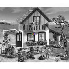 Playmobil 5120 - Tanyahz bio rukkal s kis piaccal