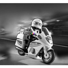 Playmobil 5185 - Motoros rendrjrr