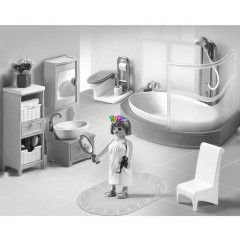Playmobil 5330 - Frdszoba zuhannyal