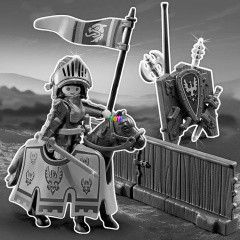 Playmobil 5355 - Aranyslyom Lovagrend